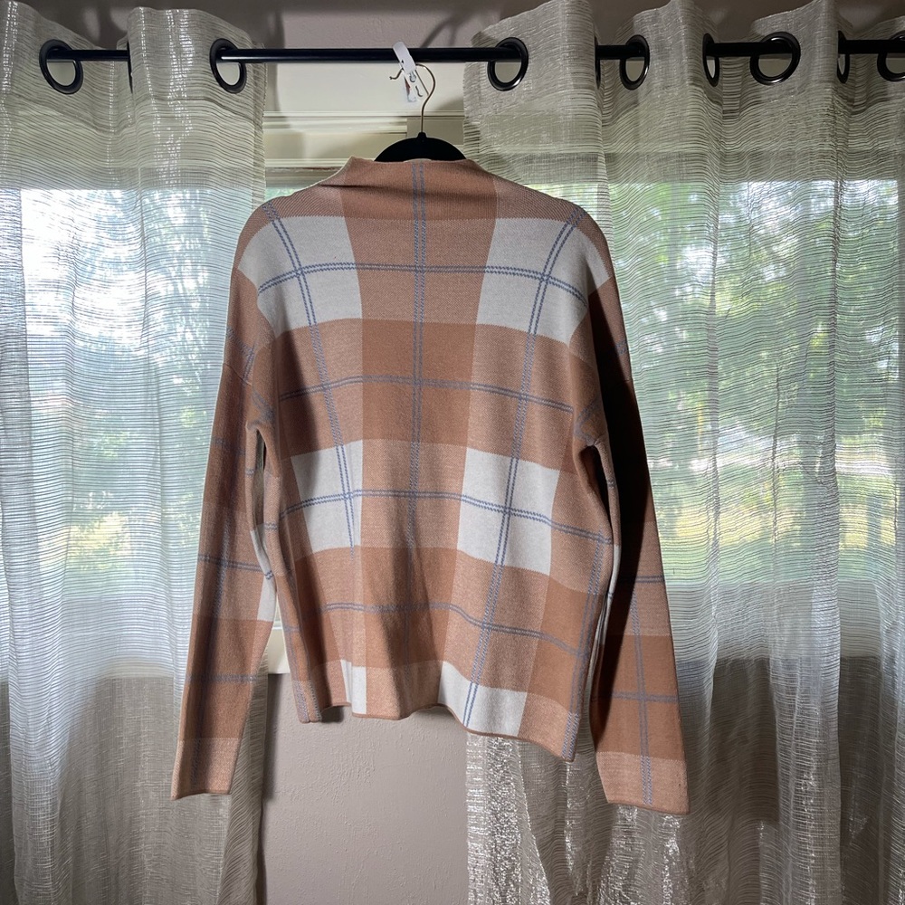 Suede sweater